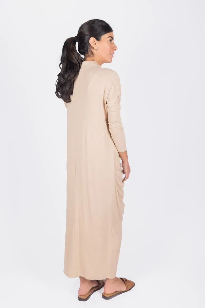 ADEN DRESS (BEIGE)