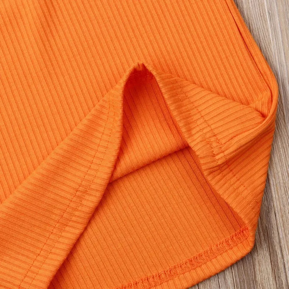 Autumn Icon Ribbed Skirt