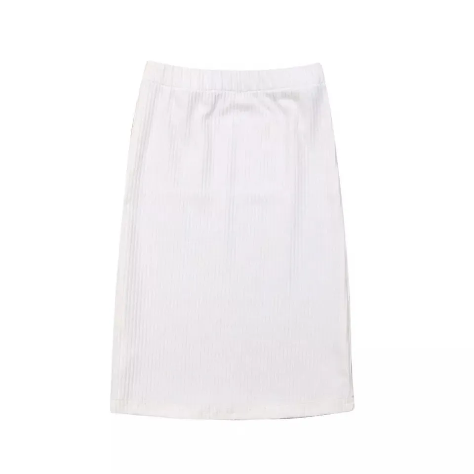 Autumn Icon Ribbed Skirt