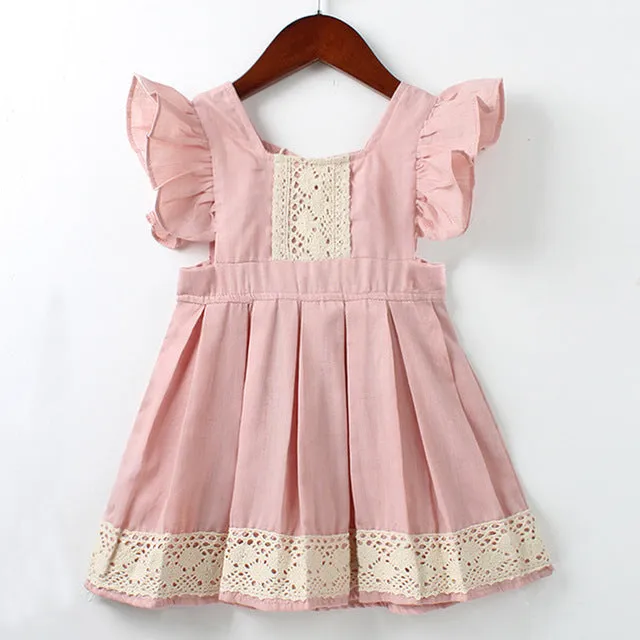 Bear Leader Girls Dress 2019 New Summer Brand Girls Clothes Lace And Ball Design Baby Girls Dress Party Dress For 3-7 Years