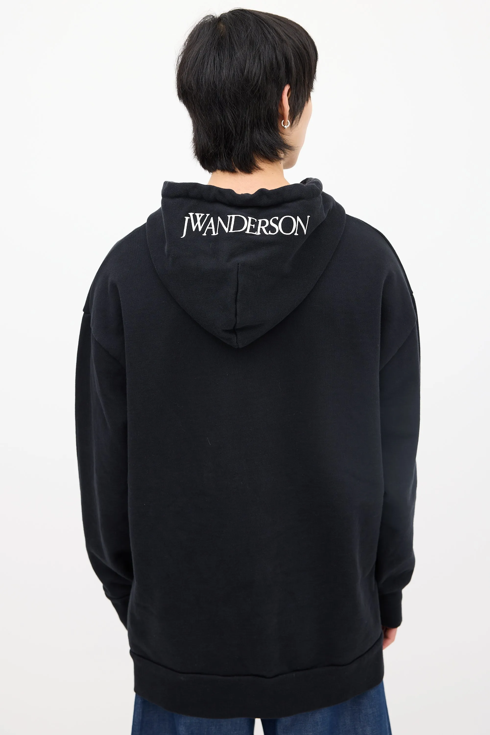 Black & Yellow Squash Graphic Hoodie
