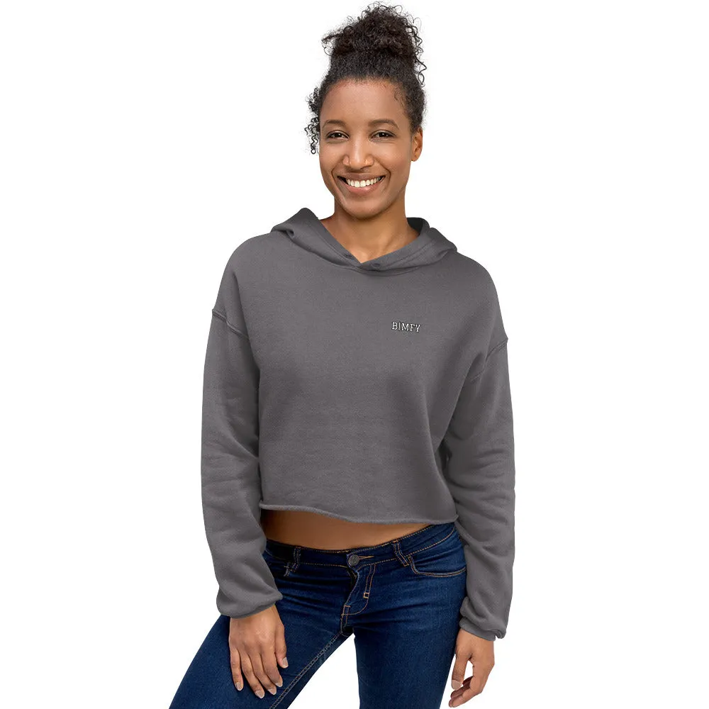 B|MFY Logo Crop Hoodie