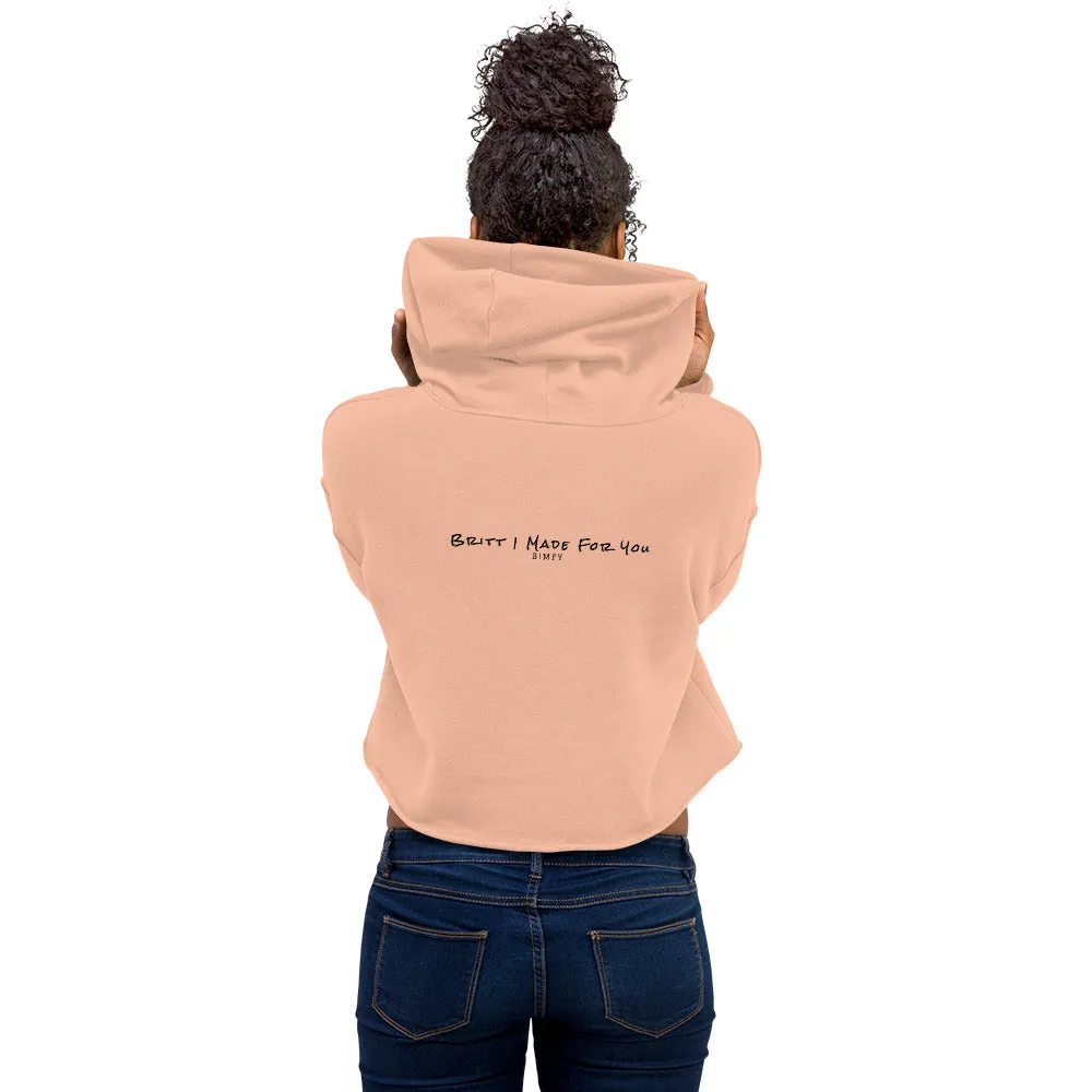 B|MFY Logo Crop Hoodie