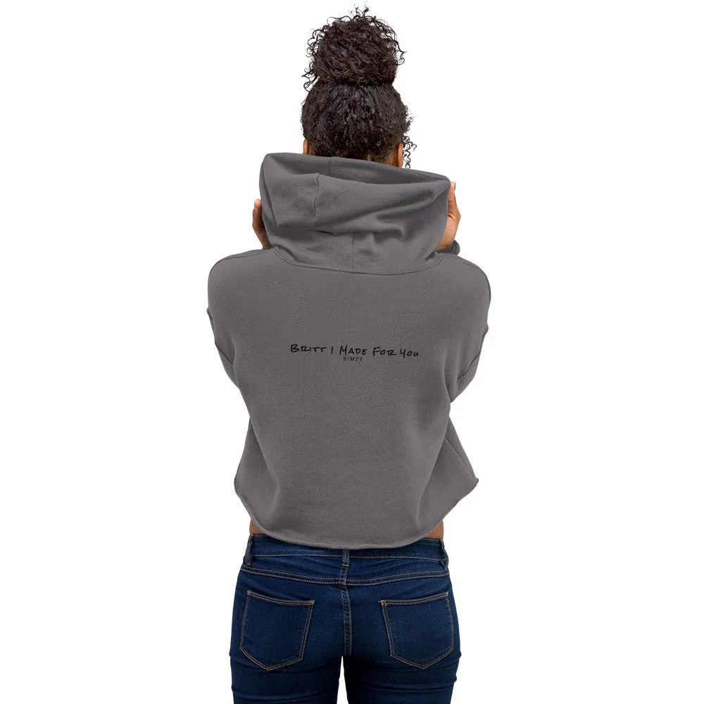 B|MFY Logo Crop Hoodie