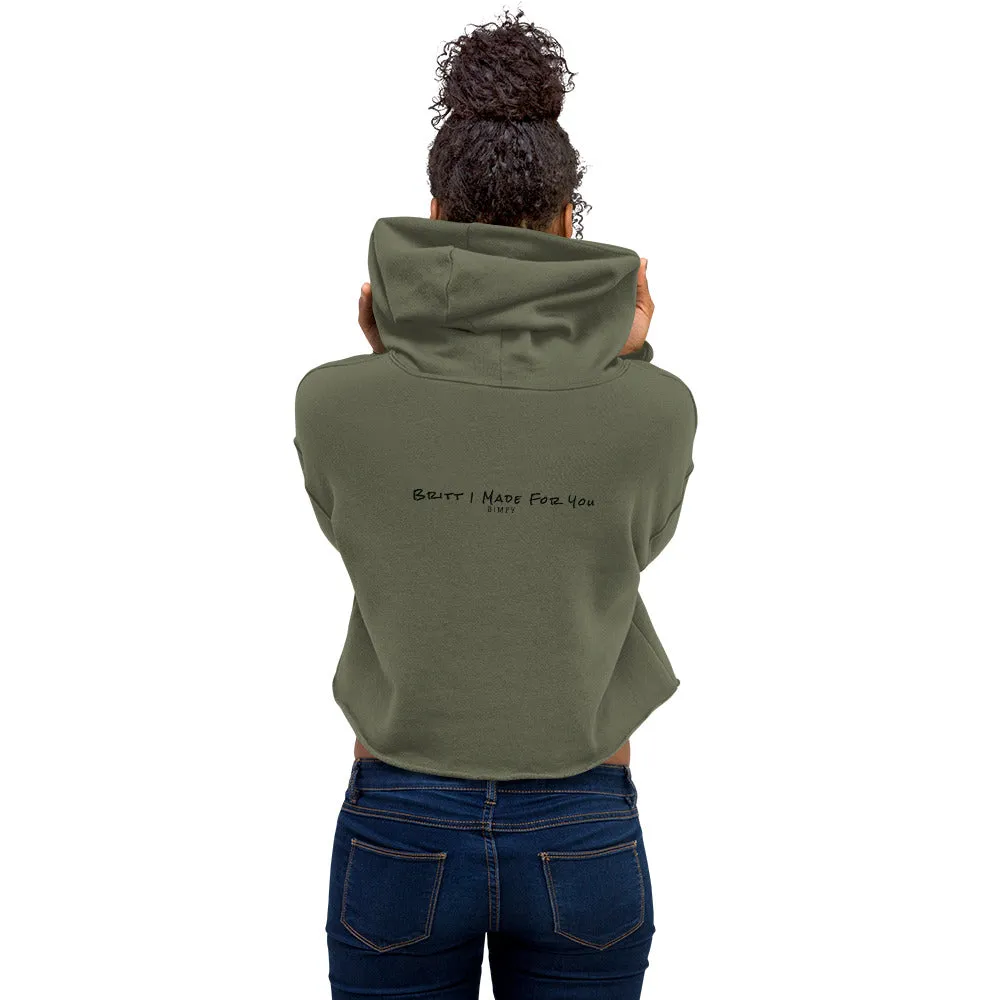 B|MFY Logo Crop Hoodie