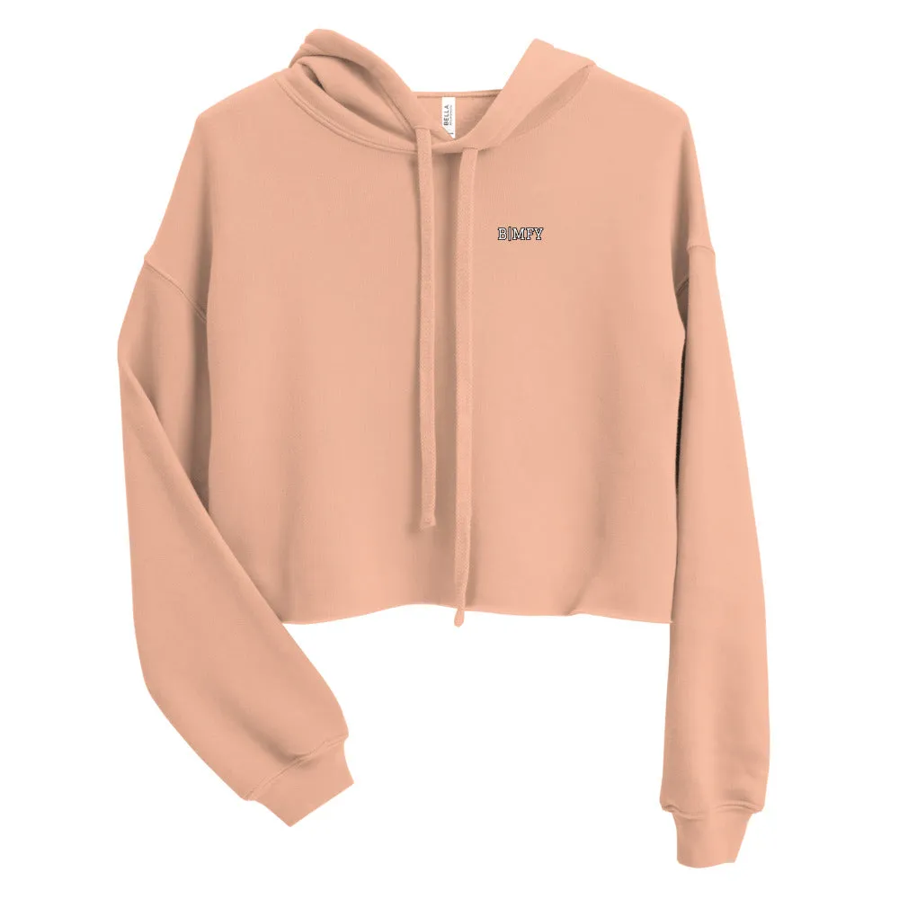 B|MFY Logo Crop Hoodie