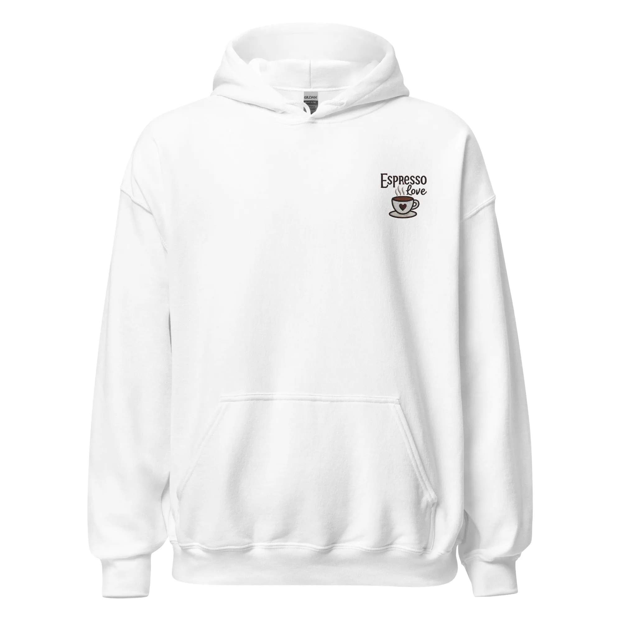 Espresso Love - Cozy Valentine’s Day Hoodie - Romantic Designs for 2025
