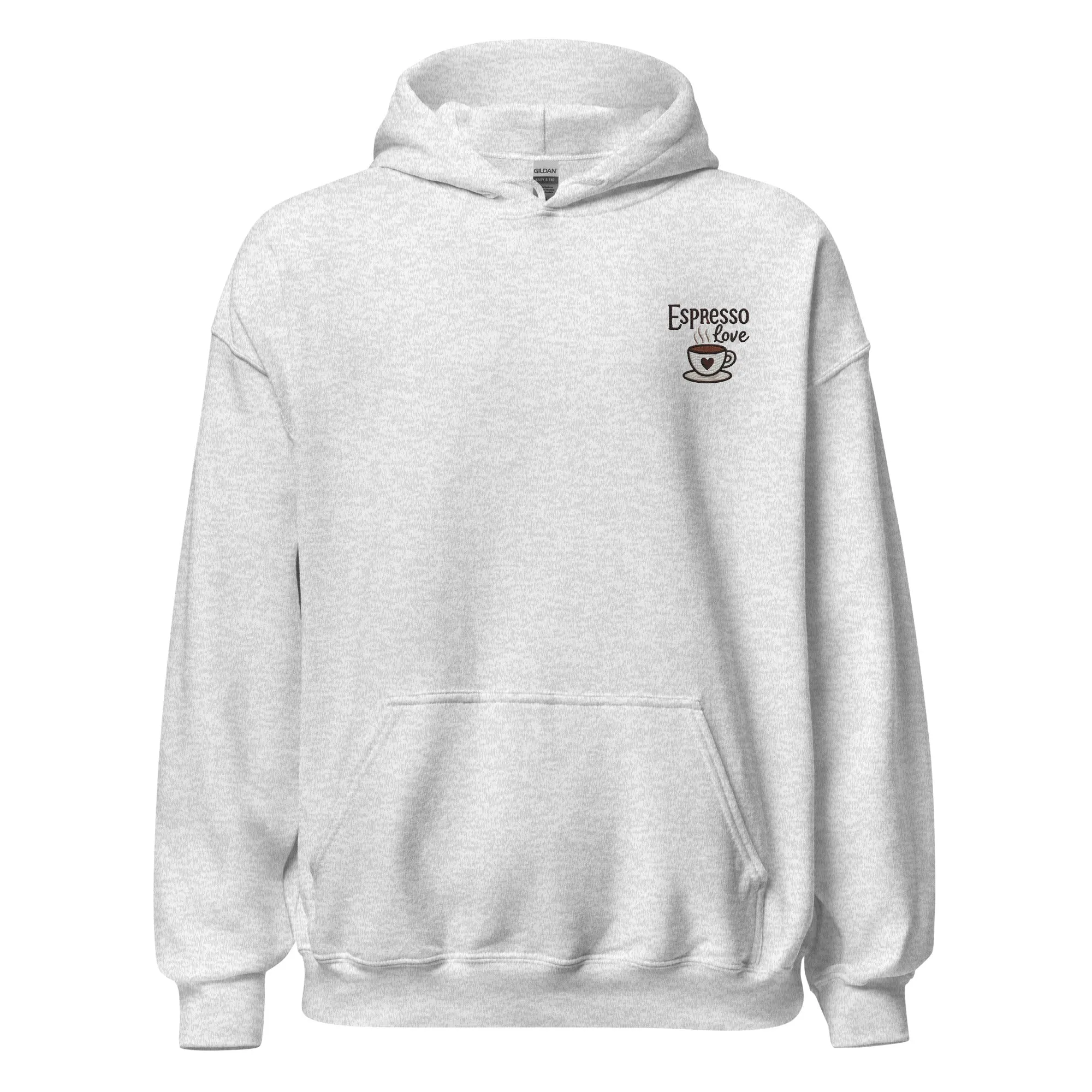 Espresso Love - Cozy Valentine’s Day Hoodie - Romantic Designs for 2025