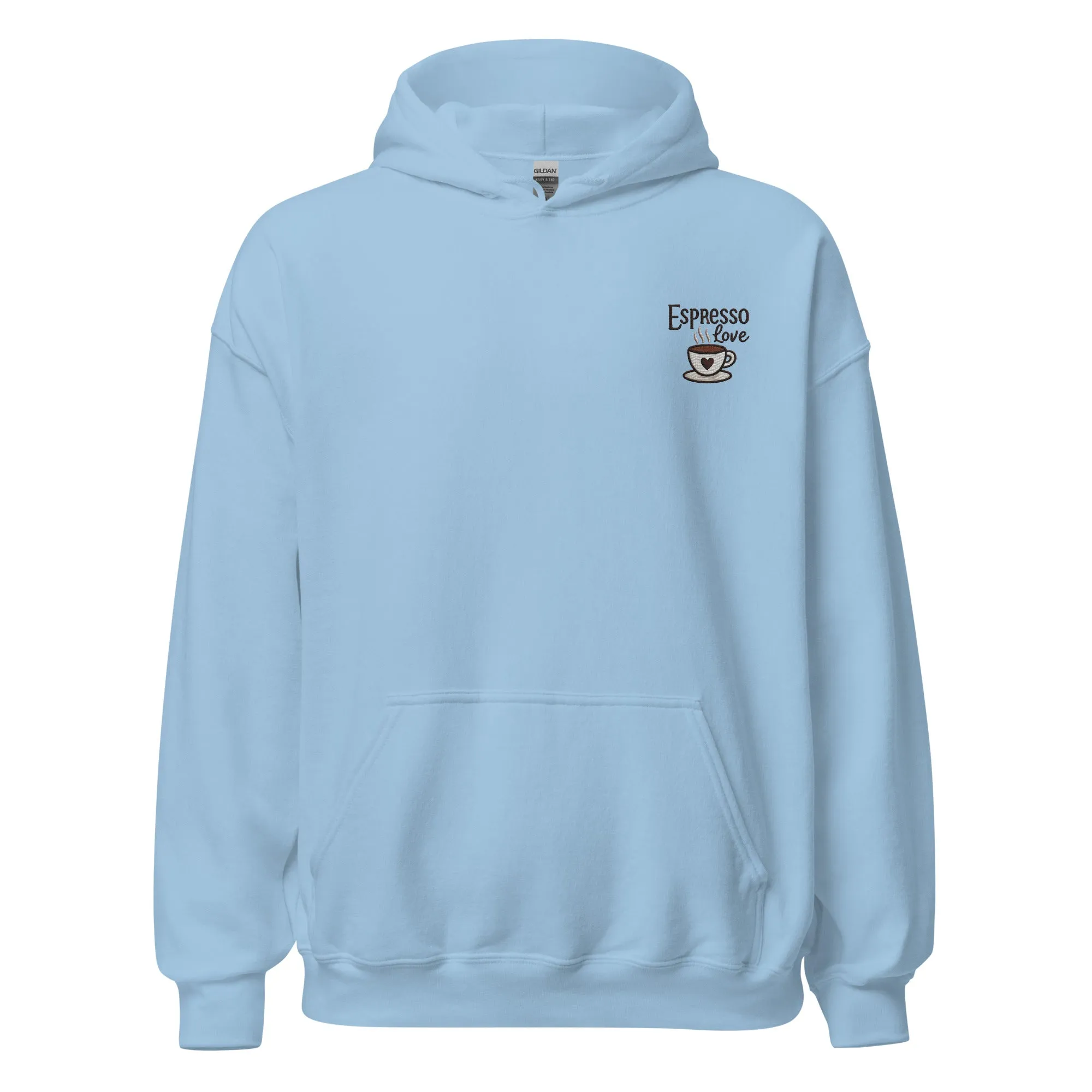 Espresso Love - Cozy Valentine’s Day Hoodie - Romantic Designs for 2025