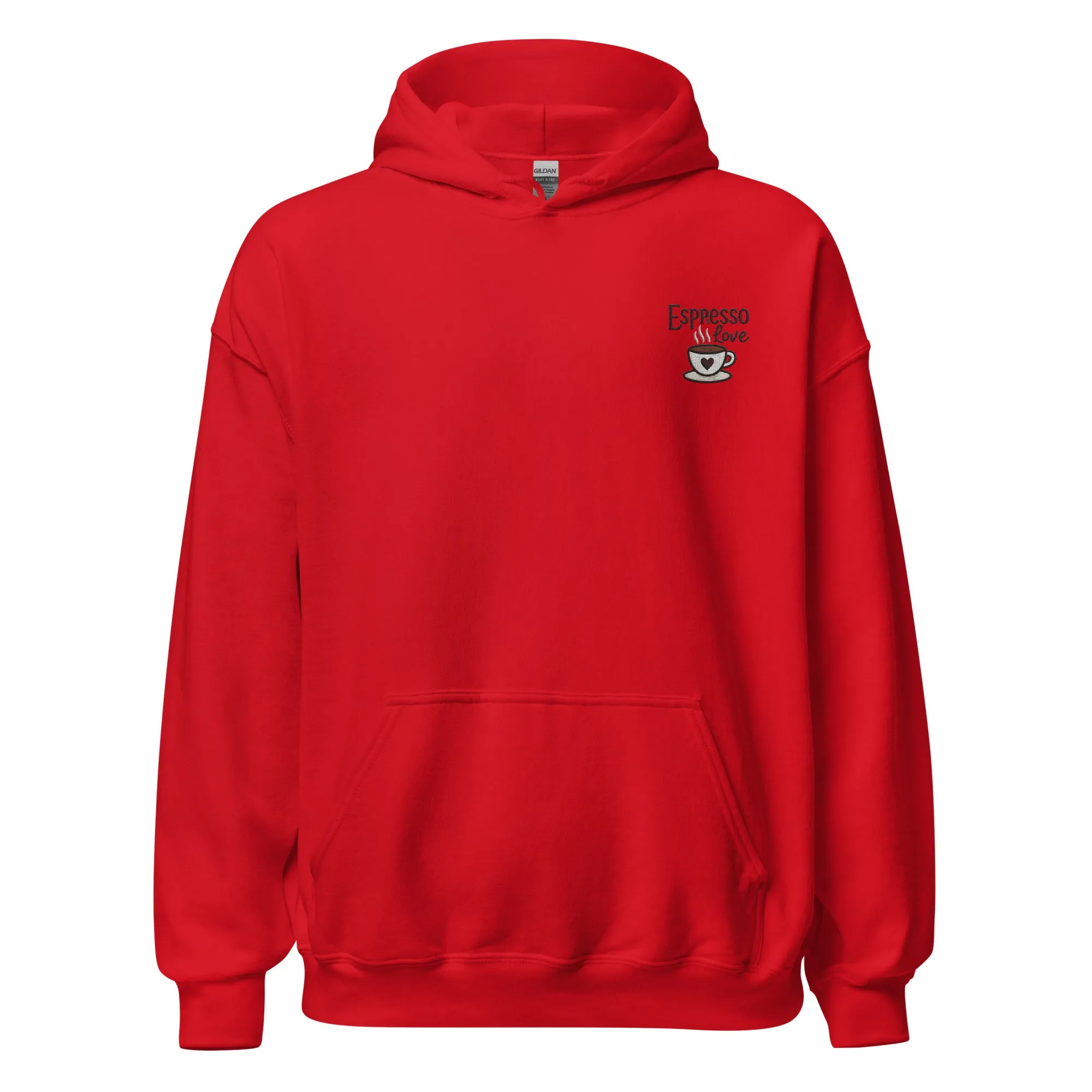 Espresso Love - Cozy Valentine’s Day Hoodie - Romantic Designs for 2025