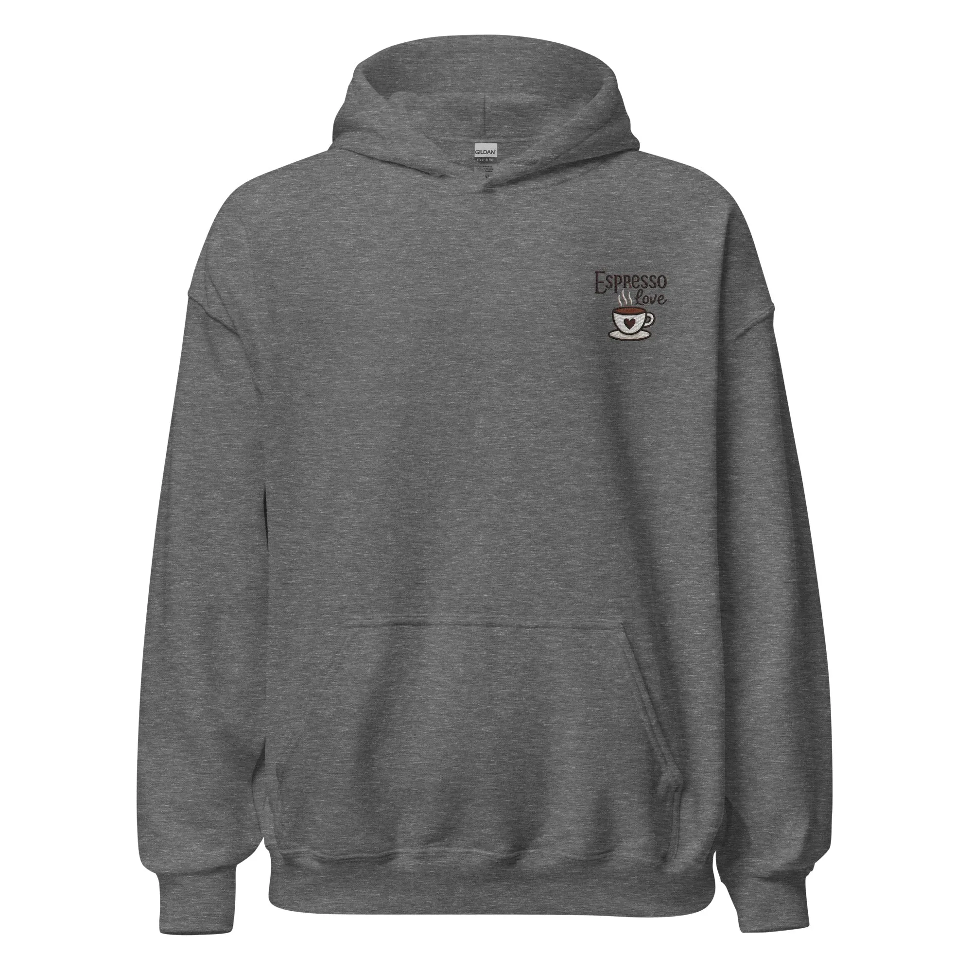 Espresso Love - Cozy Valentine’s Day Hoodie - Romantic Designs for 2025