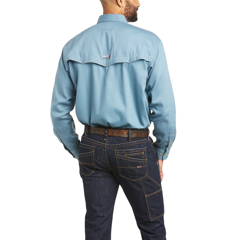 FR VENTED WORK SHIRT - 400-Blue | Ariat 10035433