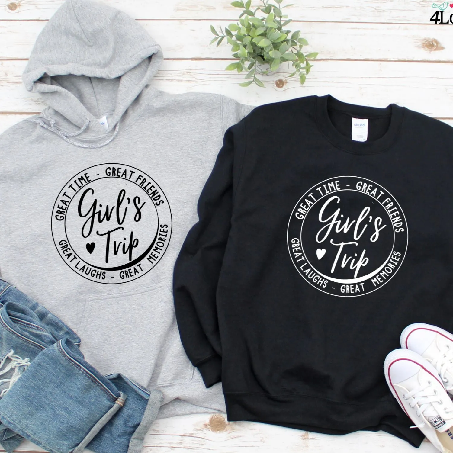 Girls Trip 2023 and Girls Weekend 2022 Trendy Matching Outfits Set