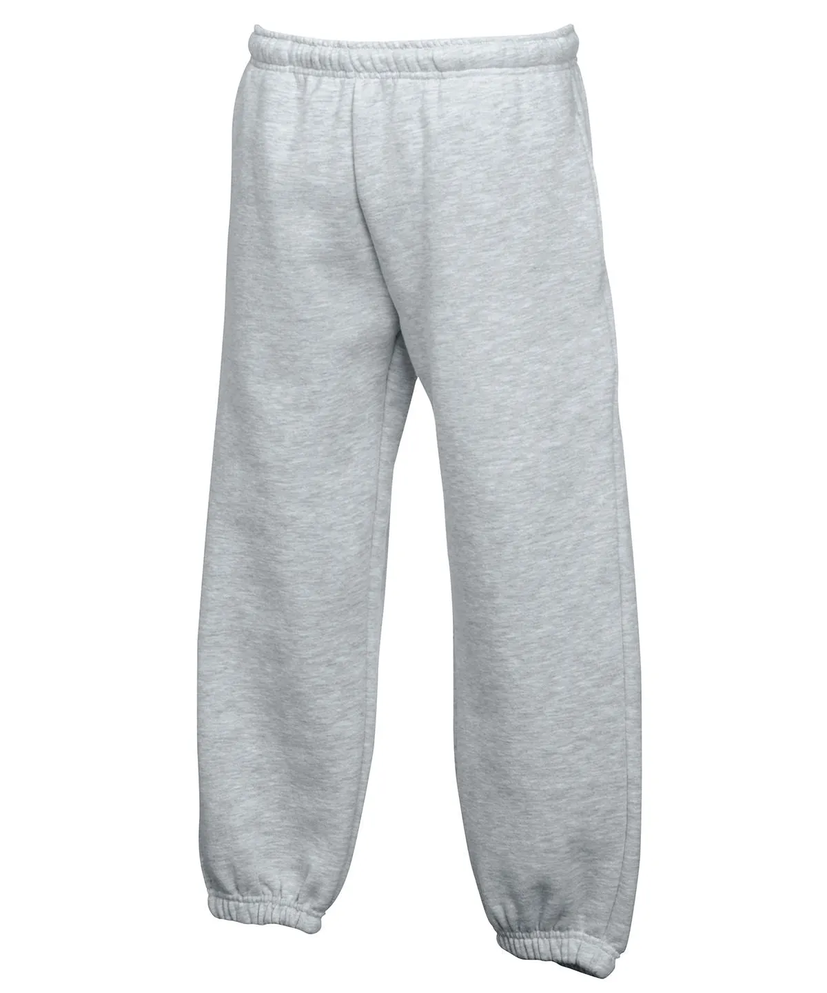 Heather Grey - Kids premium elasticated cuff jog pants