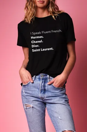 I SPEAK FLUENT TOP