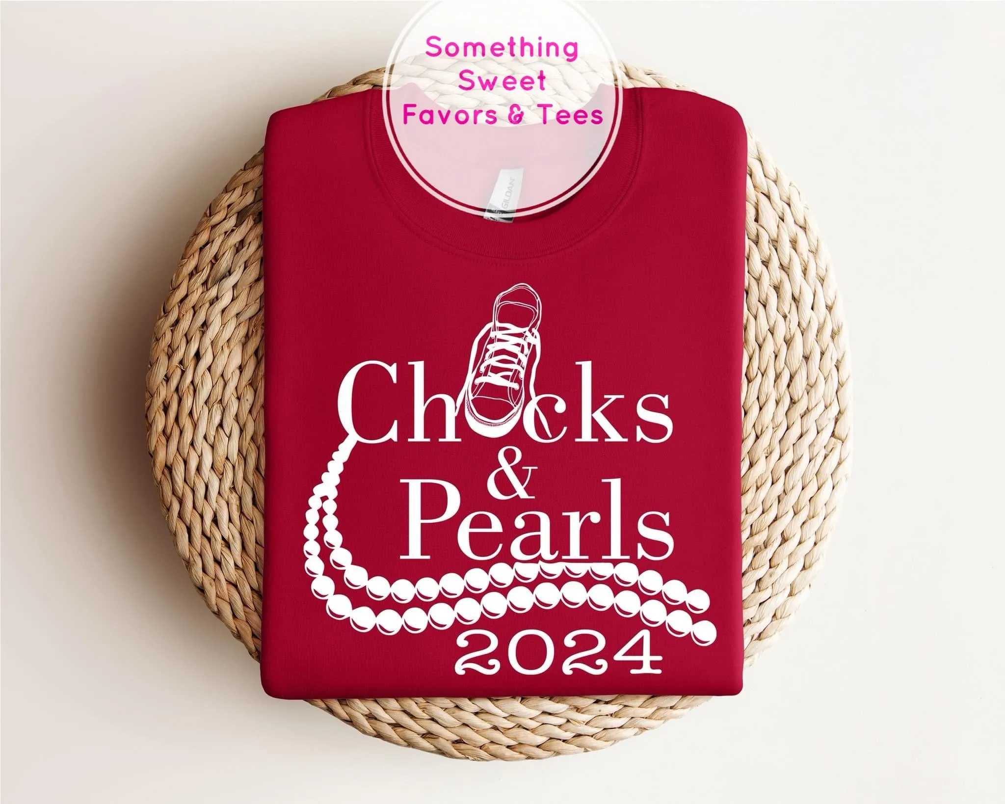 Kamala Harris Chucks And Pearls