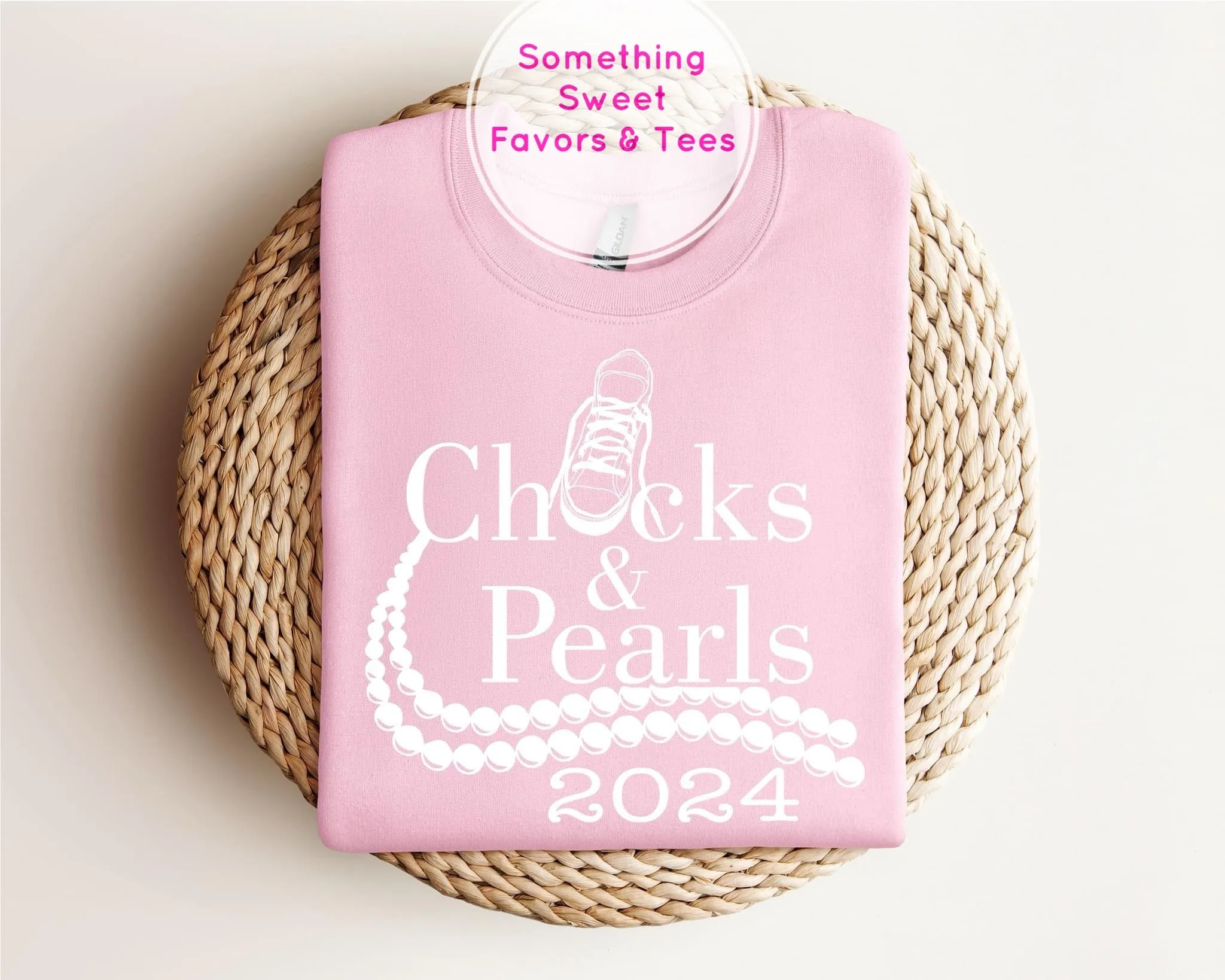 Kamala Harris Chucks And Pearls