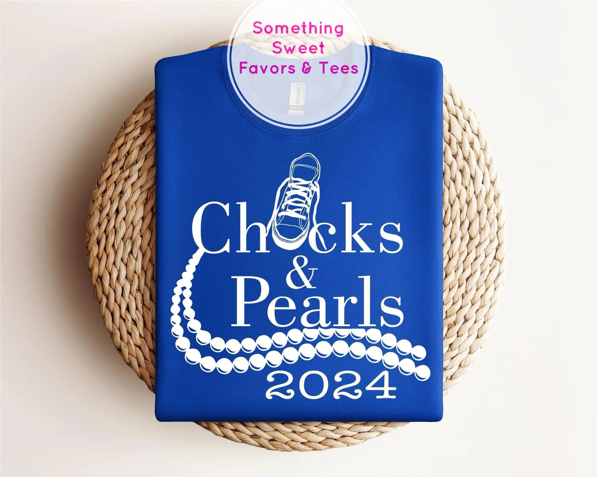 Kamala Harris Chucks And Pearls
