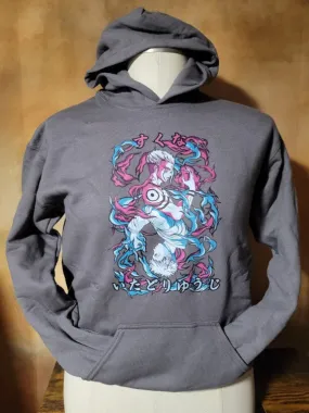 Kids Anime Graphic Hoodie