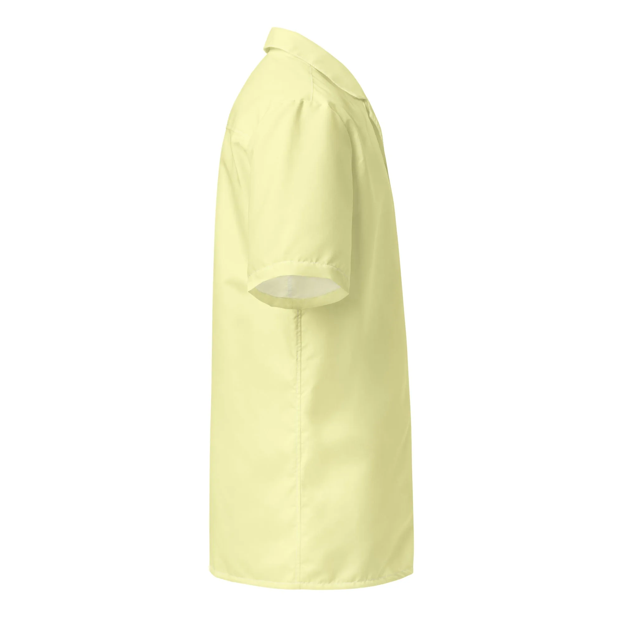 Labelless Butter Yellow Button Down Camp Shirt
