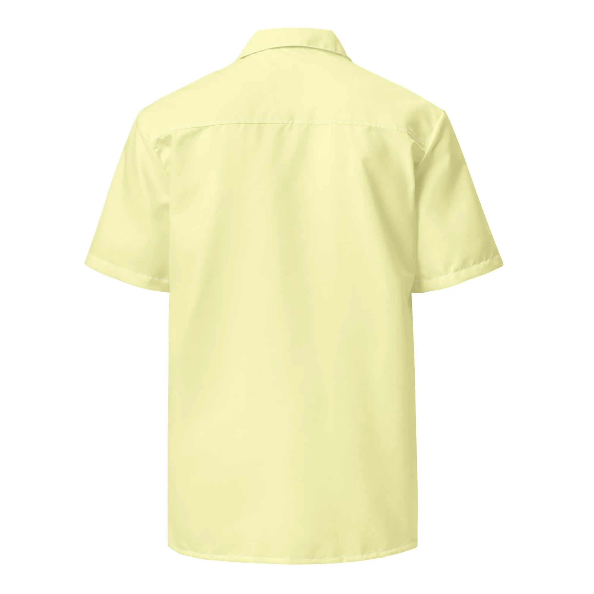 Labelless Butter Yellow Button Down Camp Shirt