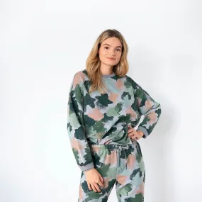 Ladies' Smoked Pearl Camo Comfortwear Collection Joggers