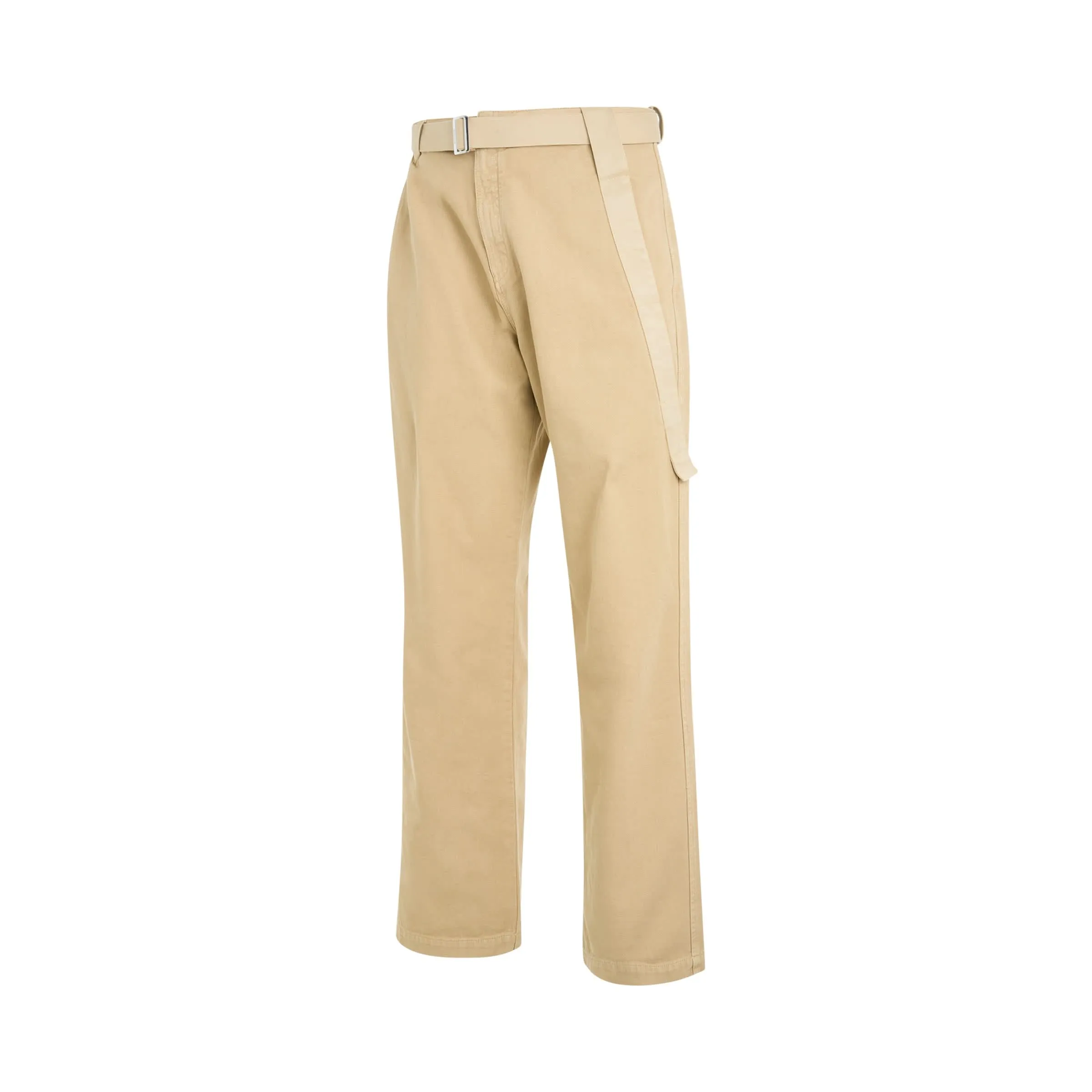 Marrone Relax Fit Pants in Beige