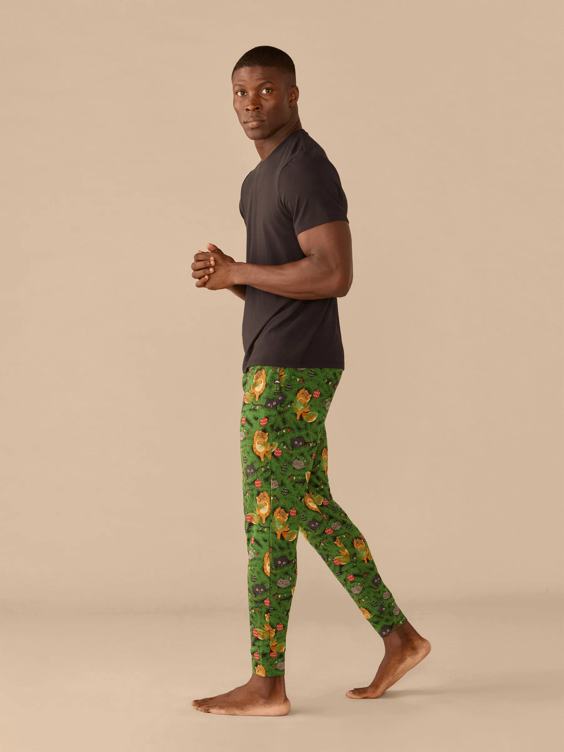 Men's Modal Jogger | Meowy Christmas