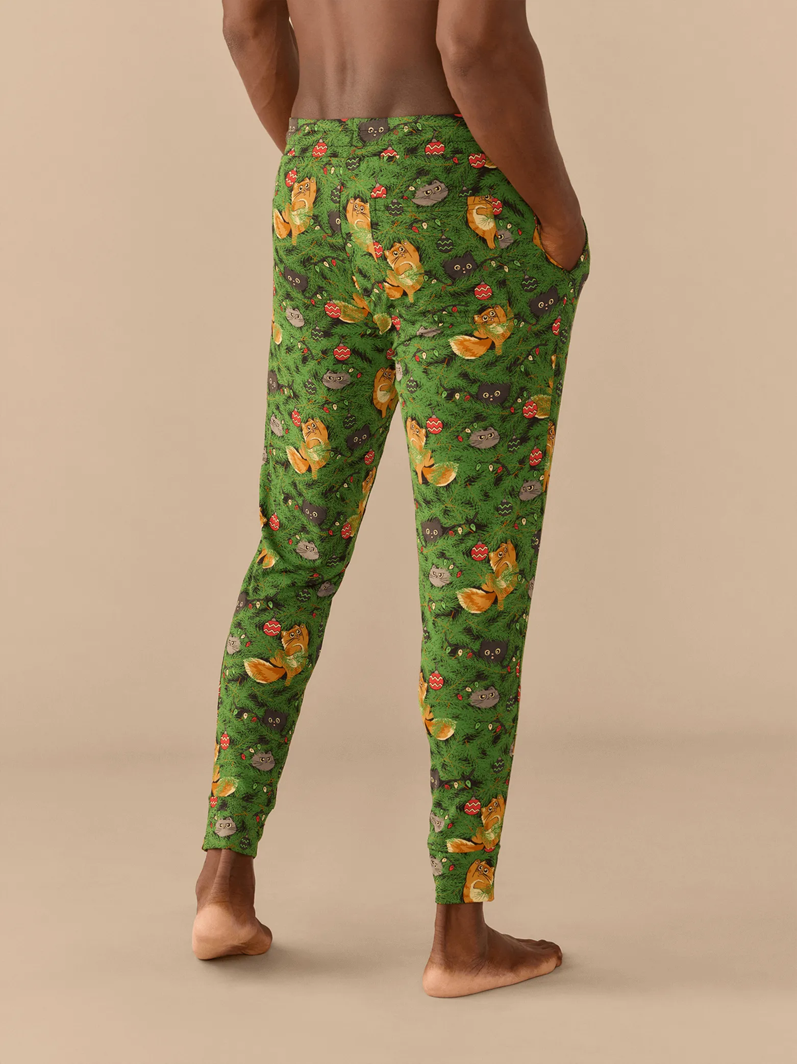 Men's Modal Jogger | Meowy Christmas