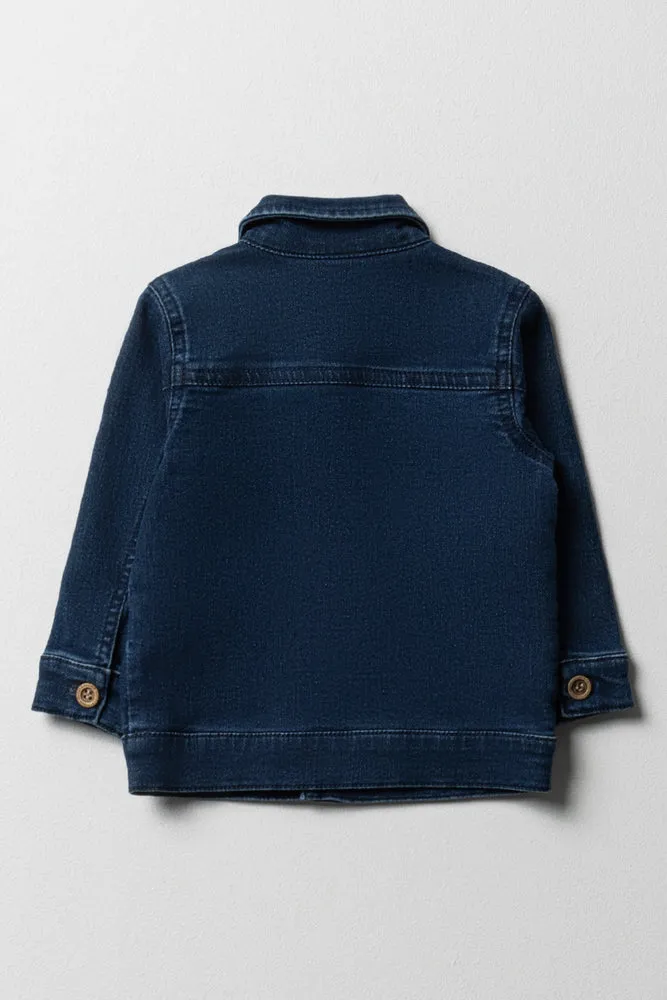 Mickey Mouse Denim Jacket Indigo