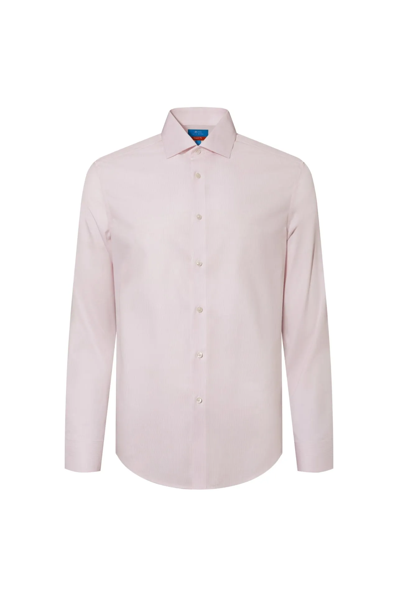 Non-Iron Cotton Stretch Smart Fit Stripe Shirt