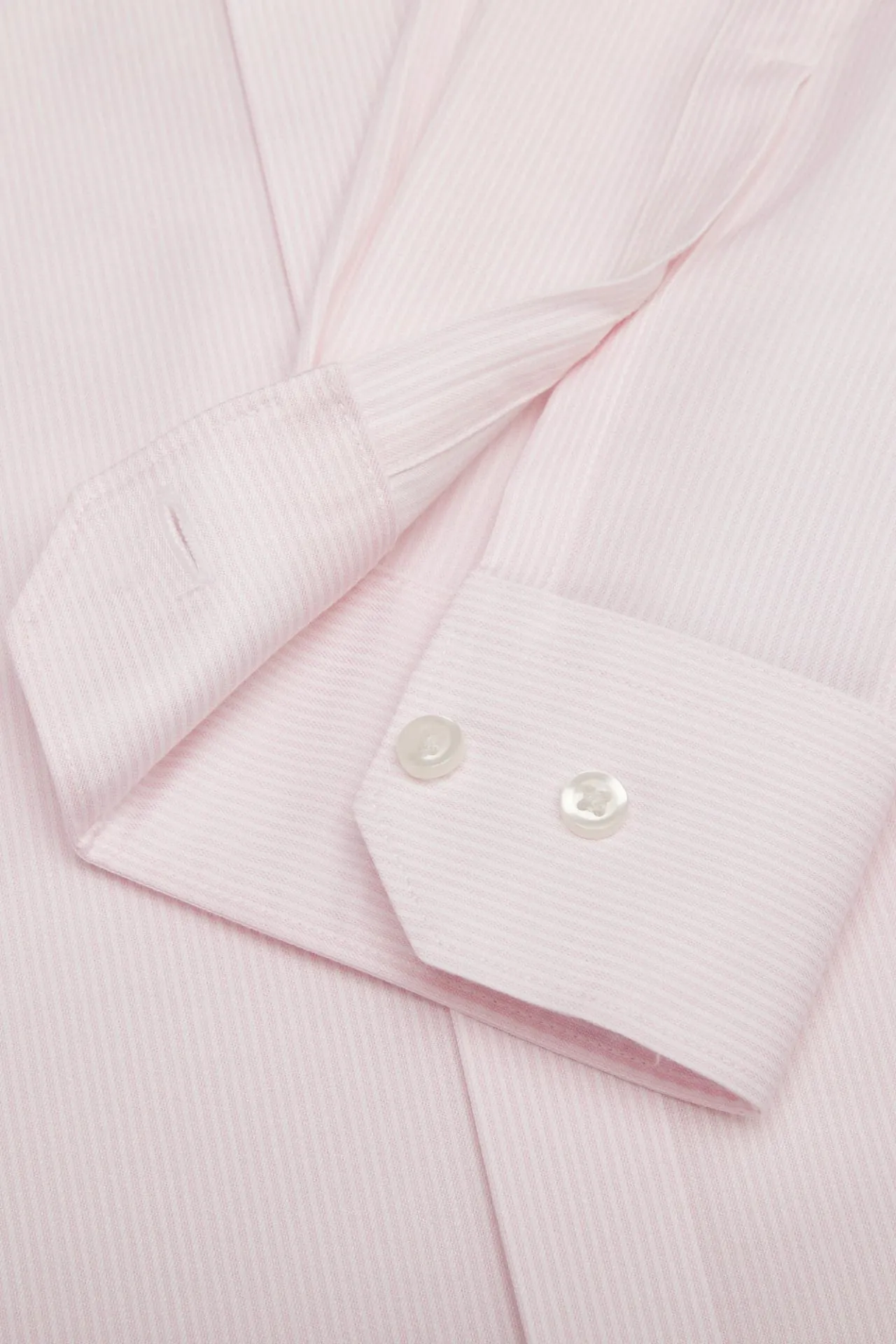 Non-Iron Cotton Stretch Smart Fit Stripe Shirt