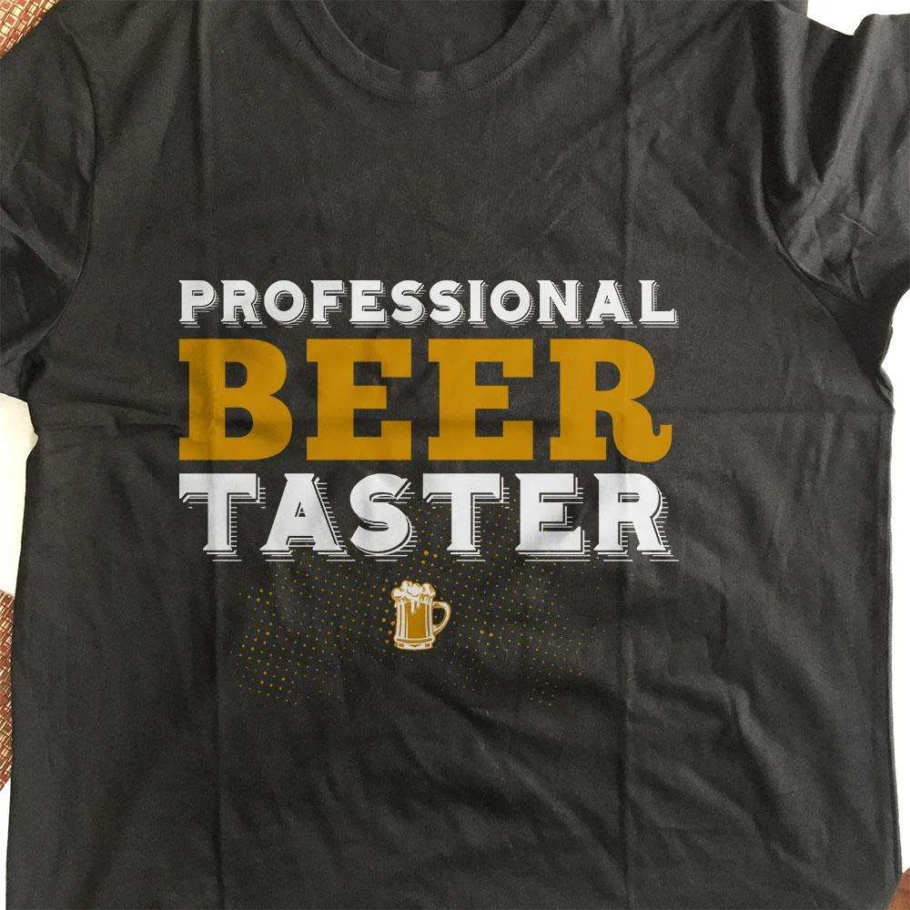 Professional Beer Taster Drinking Humor Unisex T-Shirt