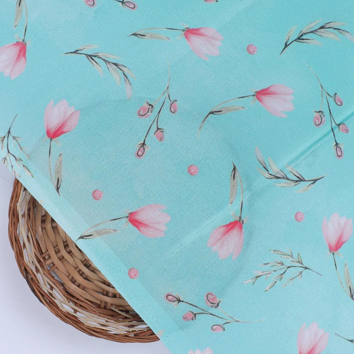 Romantic And Feminine Digital Printed Fabric - Crepe