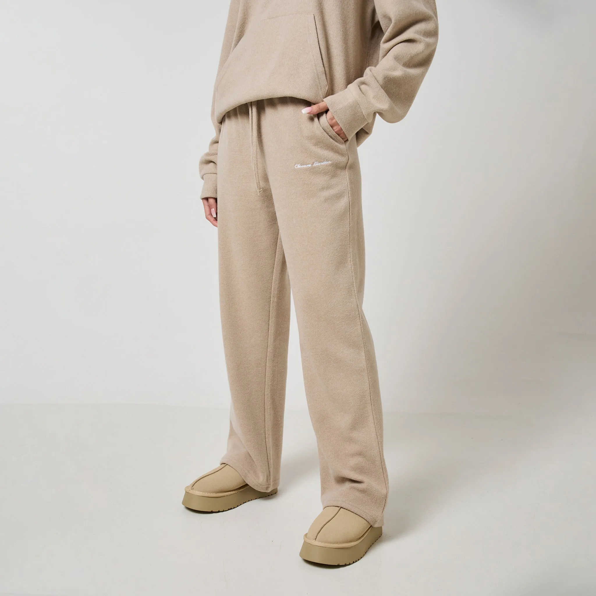 Soft Knit Tracksuit I Tan