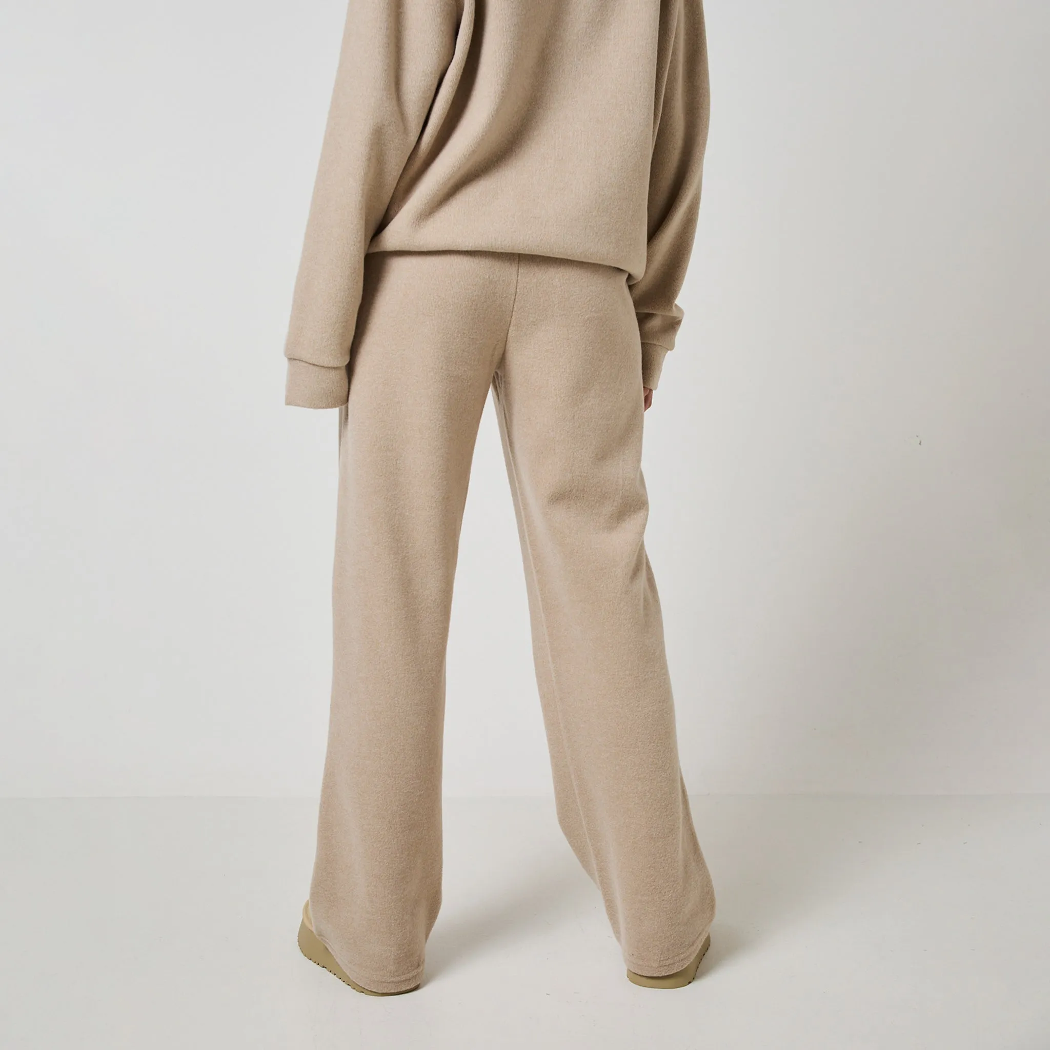 Soft Knit Tracksuit I Tan
