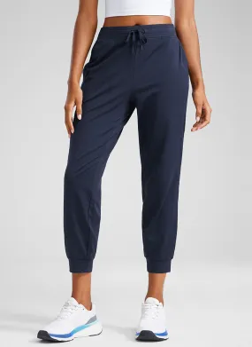 Soft Stretchy Capri Joggers 25'' with Pockets