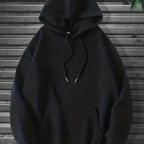 [Soft Trendy Hooded Sweatshirt] Men's Casual Hooded Sweatshirt, Soft Trendy Hoodie for Spring/Autumn Wear