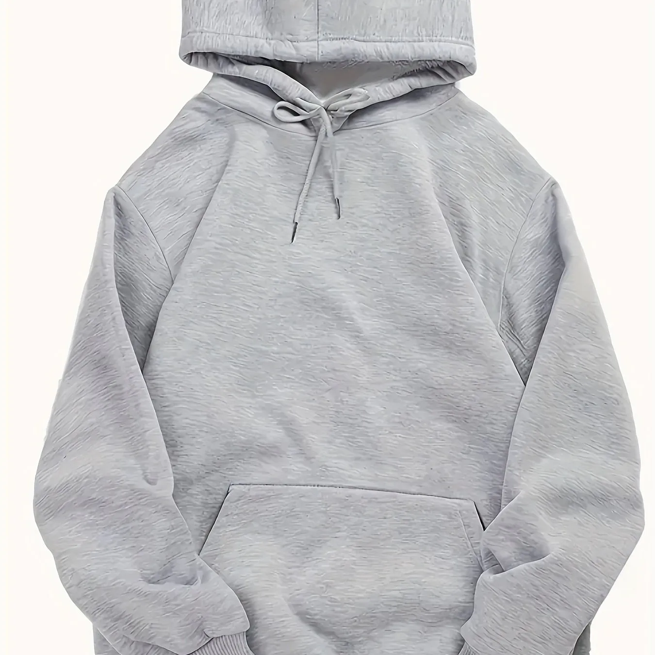 [Soft Trendy Hooded Sweatshirt] Men's Casual Hooded Sweatshirt, Soft Trendy Hoodie for Spring/Autumn Wear