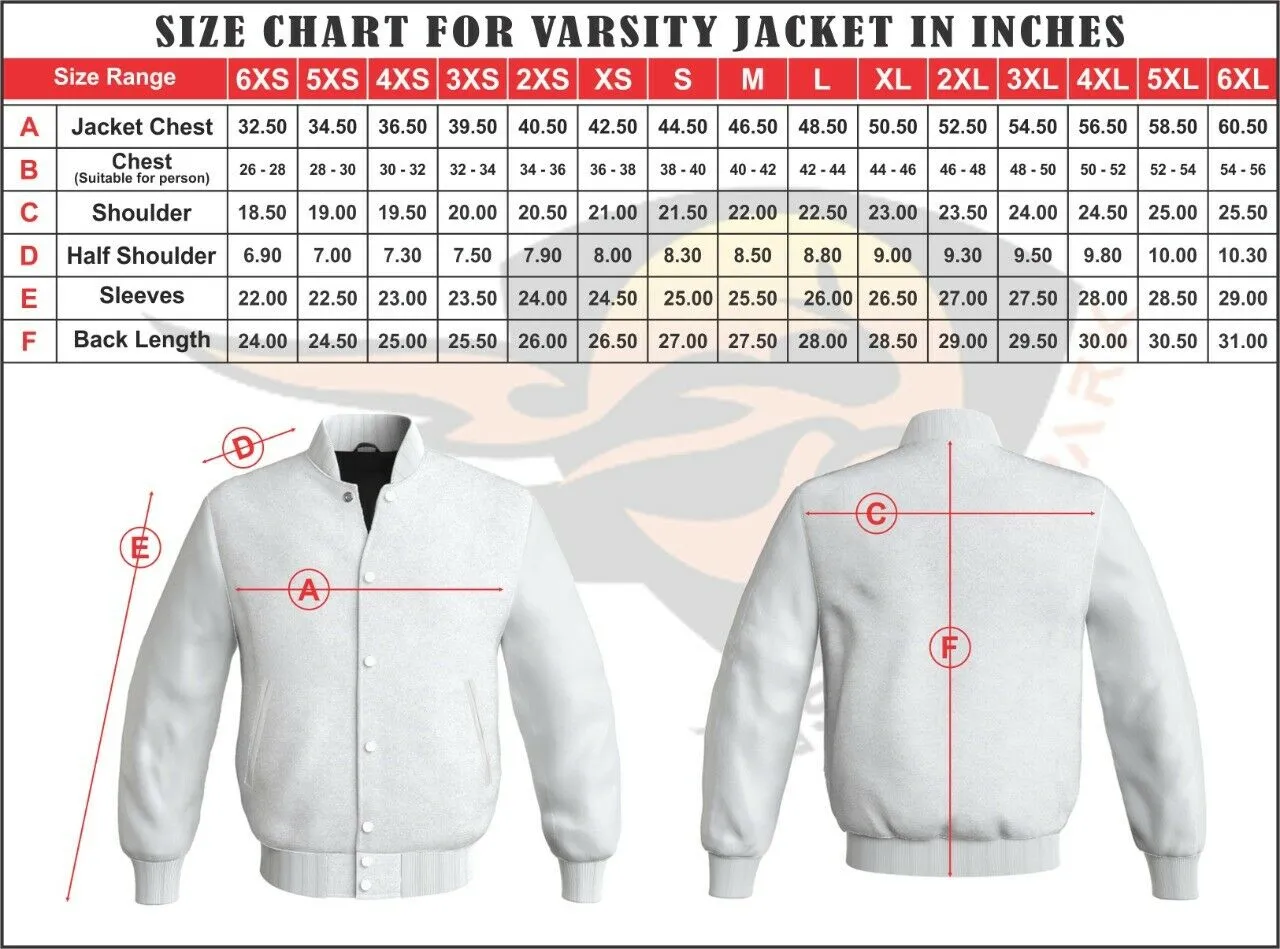 Spine Spark Brown Wool Varsity Jacket Black Leather Sleeves
