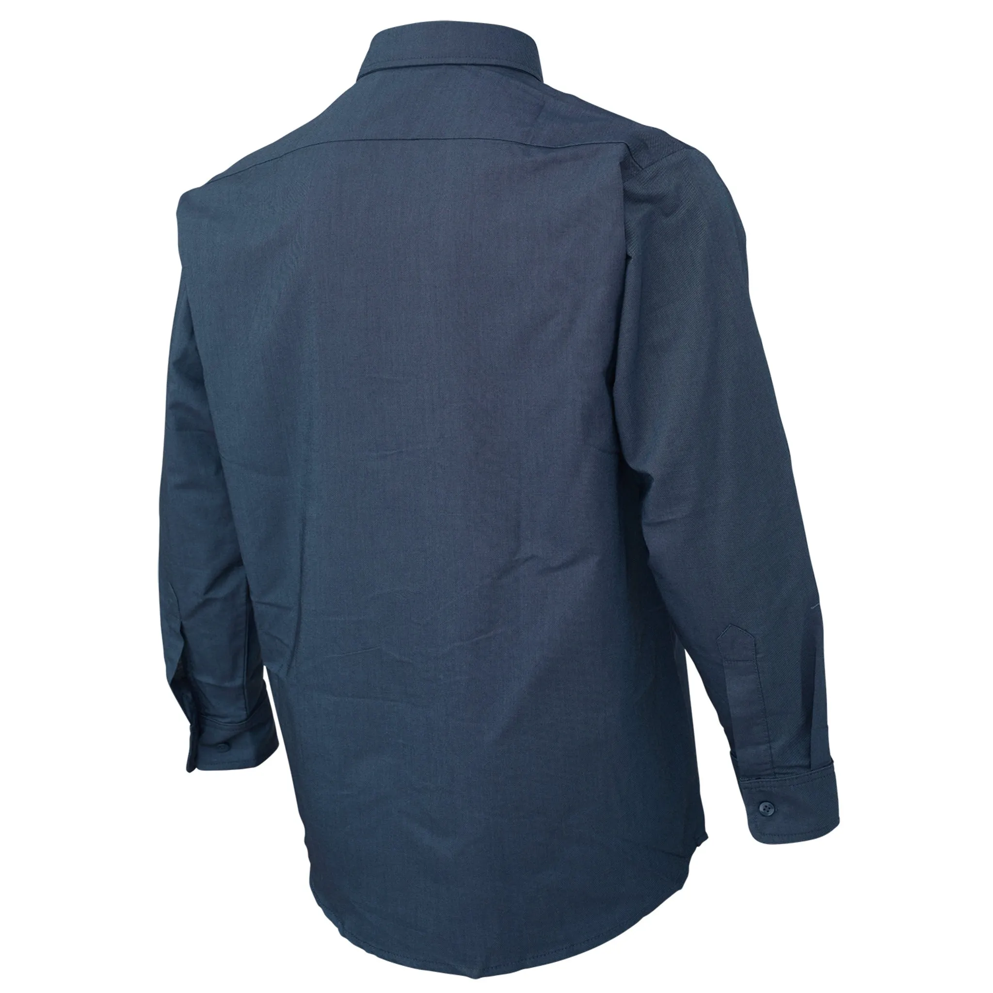 Tough Duck Men's Uniform Work Shirt WS13 - Cotton/Poly Oxford Long Sleeve, Button Down, Wrinkle Resistant, Durable, Comfortable | Sizes XS-3XL