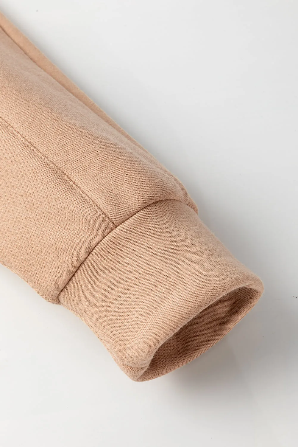 Trendy Dolman Sleeve Drawstring Turtleneck Pullover