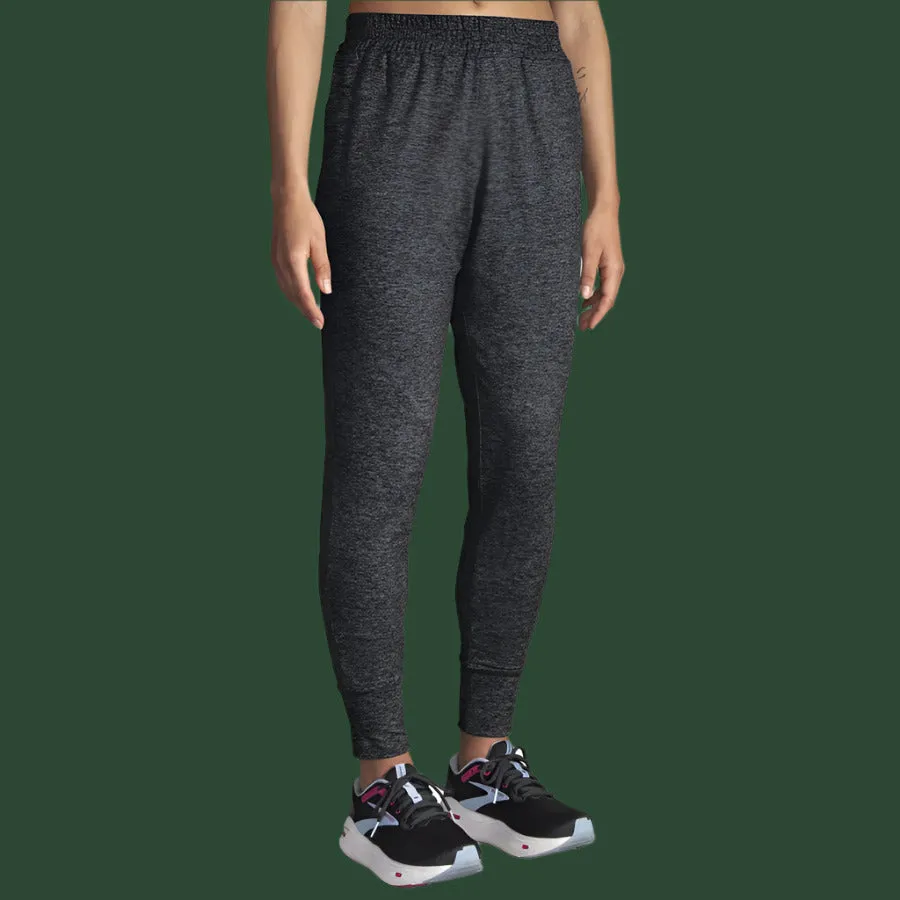 Women's Luxe Jogger (Heather Black)