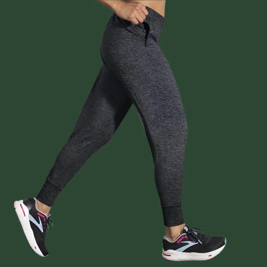 Women's Luxe Jogger (Heather Black)
