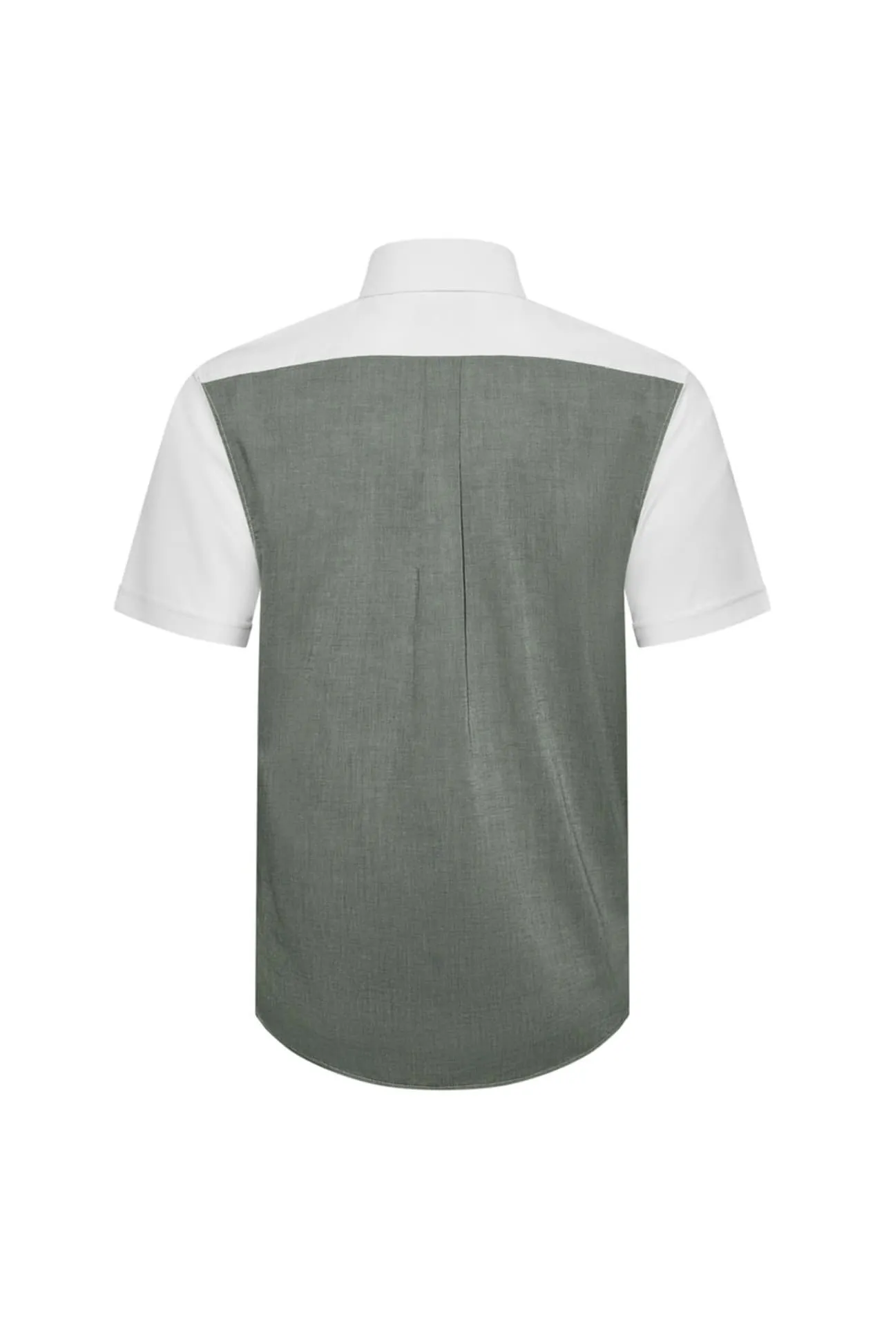 Wrinkle Free Cotton Smart Fit Short Sleeve Oxford Mix Colour Casual Shirt
