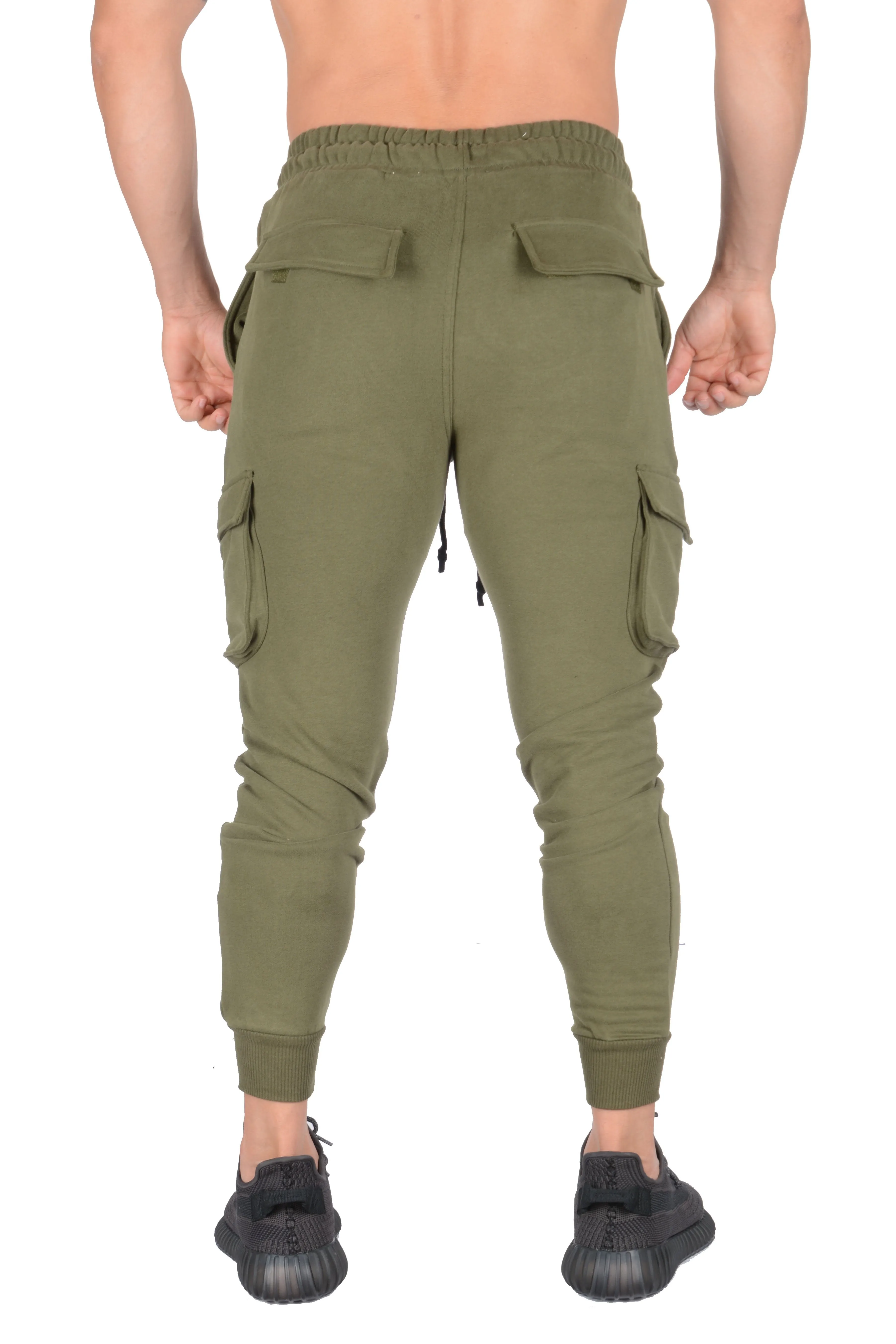 YoungLA Fitted Cargo Joggers w/ 6 Pockets 203